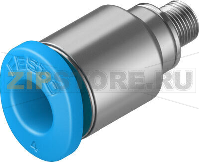 Штуцер с цанговым соединением Festo QSM-M3-4-I 