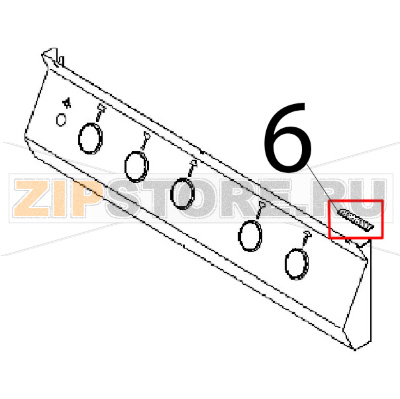 Guarnizione aerstop Angelo Po 1G1FA0G Guarnizione aerstop Angelo Po 1G1FA0GЗапчасть на деталировке под номером: 6