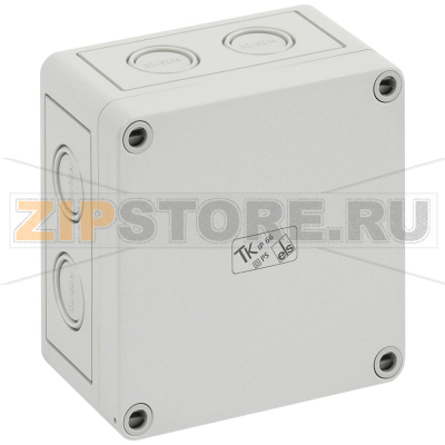 Корпус 110x110x90 мм, материал: поликарбонат, полистирол, серый Spelsberg TK PS 1111-9-tm 