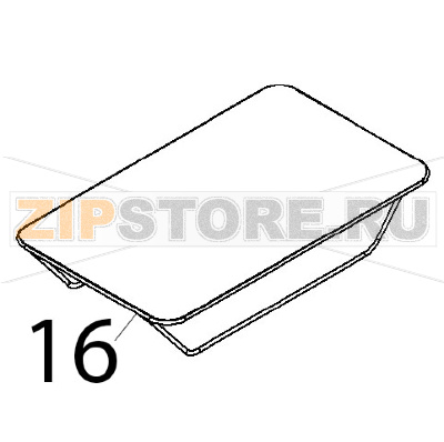 Bottom net Angelo Po 091CP1E Bottom net Angelo Po 091CP1EЗапчасть на деталировке под номером: 16