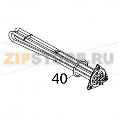 Boiler resistor&#039;s o-ring Fagor CO-172 DD Boiler resistor's o-ring Fagor CO-172 DDЗапчасть на деталировке под номером: 40Название запчасти Fagor на английском языке: Boiler resistor's o-ring CO-172 DD.