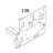 Side frame (L) set Sato SG112-ex