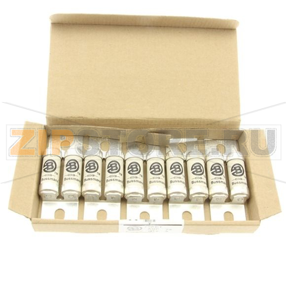 Предохранитель, 75 A, AC 690 В, DC 500 В, 200 кА, BS88, 37x94 мм, aR, BS Eaton 75A 690V AC TYPE T 