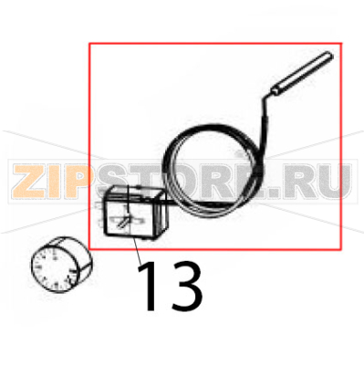 Termostato boiler/bgm. 0/90, 1000 mm Silanos NE1300 Termostato boiler/bgm. 0/90, 1000 mm Silanos NE1300Запчасть на деталировке под номером: 13