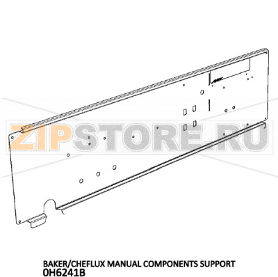 Baker/Cheflux manual components support Unox XB 693 Baker/Cheflux manual components support Unox XB 693Запчасть на деталировке под номером: 180Название запчасти на английском языке: Baker/Cheflux manual components support Unox XB 693