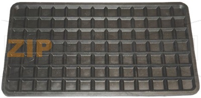 PEDANINA APPOGGIAFERRO NERA 235x132 mm 