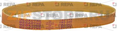 ПОЛИКЛИНОВОЙ РЕМЕНЬ ТВ2 345 H16 7 РУЧЬЕВ 