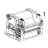Mechanism (200dpi) Godex EZPi-1200