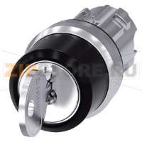 АКТУАТОР ПОВОРОТНОГО ПЕРЕКЛЮЧАТЕЛЯ С КЛЮЧОМ RONIS, 22MM, КРУГЛ., ГЛЯНЦЕВЫЙ МЕТАЛЛ, НОМЕР ЗАМКА 421, С 2 КЛЮЧАМИ, 3 КОММУТАЦИОННЫХ ПОЛОЖЕНИЯ: I-O-II, С ФИКСАЦИЕЙ, УГОЛ ПОВОРОТА РУКОЯТКИ 2X45 ГРАД.: 10:30Ч./12Ч./13:30Ч., ПОЛОЖЕНИЕ ИЗЪЯТИЯ КЛЮЧА: I+O+II Siem