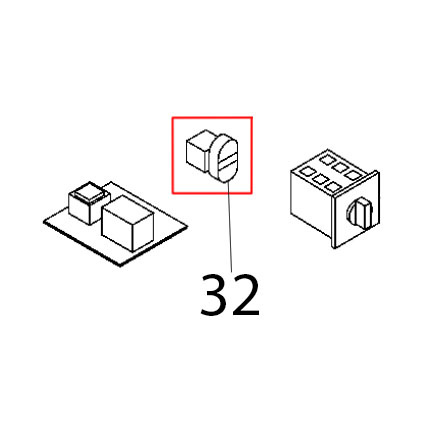 Кнопка запуска и остановки для Fimar 12/TS Кнопка запуска и остановки для Fimar 12/TSSЗапчасть на деталировке под номером: 32