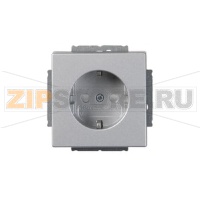 Розетка 16 А, 230 В, алюминий ABB 2TKA00000435