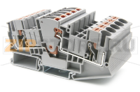 Клемма Push-in, серая CHIKU RPV 6-RTK/S