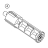 Втулка 40mm в сборе Datamax I-4212 Mark II