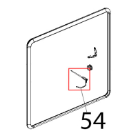 Sonda al cuore stampata L=1750 Unox XVC 504