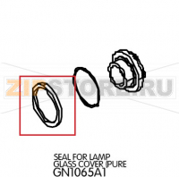 Seal for lamp glass cover (Pure) Unox XB 893