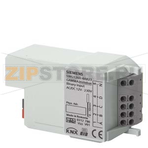 Дискретные входы, 4 x AC/DC 12...230 В Siemens 5WG1260-4AB23 