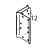 Hood guide support Fagor FI-80