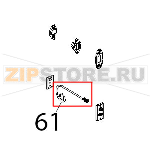 Microinterruttore porta magnetico Unox XVC 515G Microinterruttore porta magnetico Unox XVC 515GЗапчасть на деталировке под номером: 61