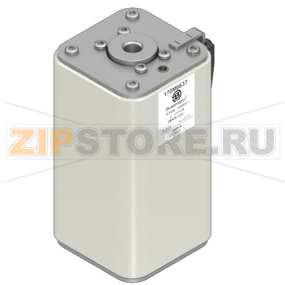 Предохранитель, 630 A, AC 2000 В, size 3, 74x96x143 мм, aR, IEC Eaton FUSE 630A 2000V 3BKN/140 