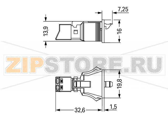 Защелкивающийся штекер; 2-пол.; Код. B; 1,50 mm; розовые Wago 890-792 Protected against mismating and maintenance-freePush-in CAGE CLAMP® spring pressure connection technology allows solid conductors to be simply pushed into a unit.Low profile with 4.4 mm pole spacingComponents can be clearly printed on and color-coded to meet custom requirements.When assembled, the installation connectors comply with IP40 and are suitable for easily accessible areas....