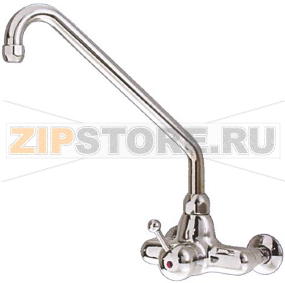 WALL-MOUNTED MIXER TAP 2-HOLE 1-LEVER 