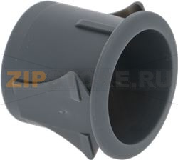 КОРПУС КНОПКИ КРУГЛАЯ СЕРАЯ 