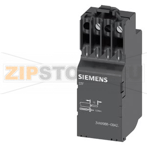 SHUNT TRIP FLEXIBLE 48-60 V AC 50/60 HZ ACCESSORY FOR 3VA4 and 3VA51 up to 3VA54 and 3VA61 up to 3VA64 Siemens 3VA9978-0BA21 