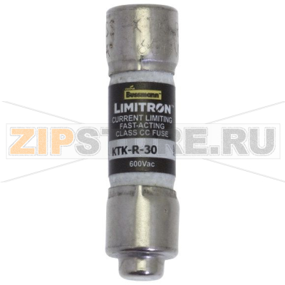 Предохранитель, 3 A, AC 600 В, 200 кА, 10x38 мм, CC, UL, быстродействующий Eaton CLASS CC FAST AC 