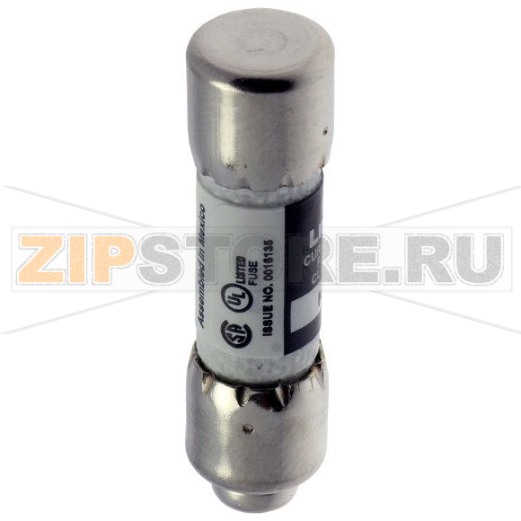 Предохранитель, 3 A, AC 600 В, 200 кА, 10x38 мм, CC, UL, быстродействующий Eaton CLASS CC FAST AC 