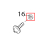 Guide rotor pin Toshiba TEC B-852-TS12-CN