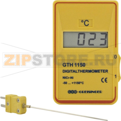 Термометр цифровой, от -50 до 1150°C, тип датчика: K Greisinger GTH 1150-Gourmet-SET 