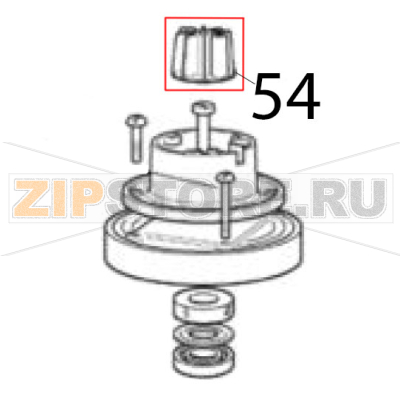 Ass. supporto magnete Scotsman MF 46 WS Ass. supporto magnete Scotsman MF 46 WSЗапчасть на деталировке под номером: 54
