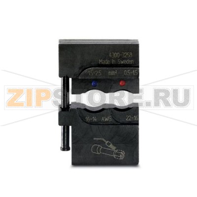 Матрица Phoenix Contact CRIMPFOX-M HS/DIE для инструмента Crimpfox-M, для термоусадочных соединителей 0,5 - 1,5 мм² и 1,5 - 2,5 мм² (красные, синие), упаковываются в устанавливаемые в ряд коробки.Минимальный заказ: 1 шт.Упаковка: 1 шт.