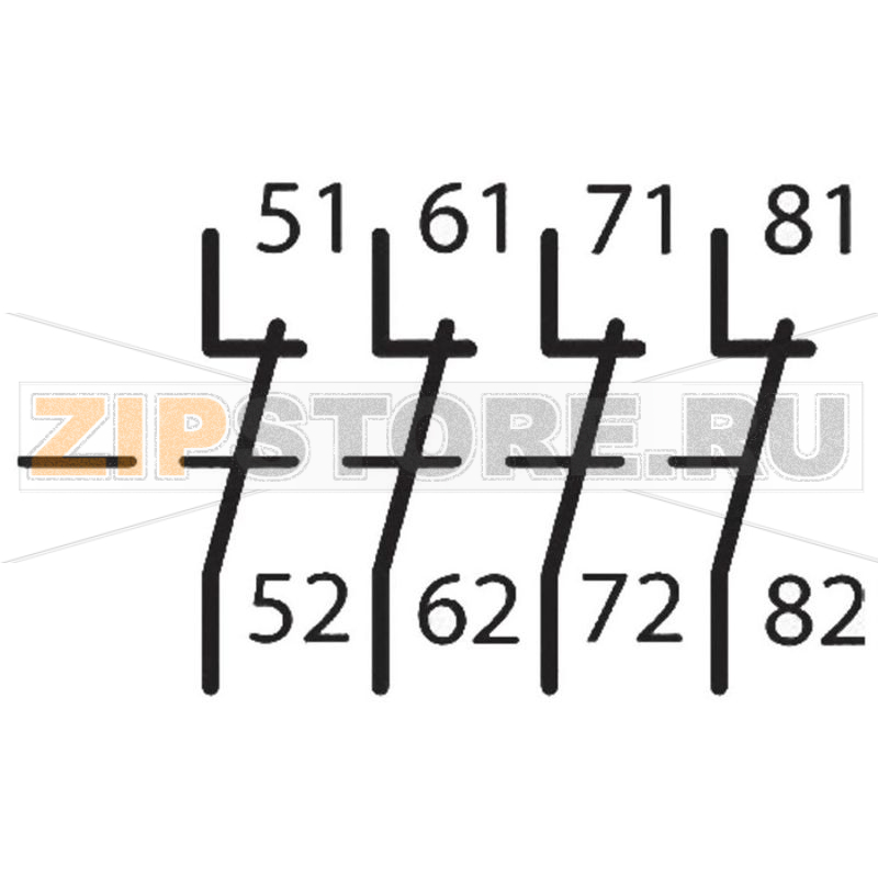 Вспомогательный контакт 10 А: 1 шт Eaton 04DILE 