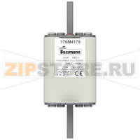 Предохранитель, 100 A, AC 690 В, 200 кА, DIN 1, 52x66x135 мм, gR, DIN, IEC Eaton FUSE 100A 690V