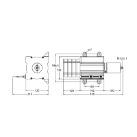 Энкодер тросиковый Turck DW40000-135-PA-H1441