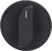 KNOB BLACK ø 50 mm