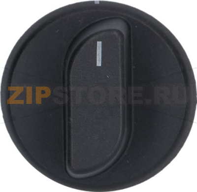 KNOB BLACK ø 50 mm 