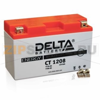 Delta CT 1208 Герметизированный, необслуживаемый аккумулятор Delta CT 1208Напряжение - 12В; Емкость - 8Ач;Габариты: 150х66х95, Вес: 2,6 кгТехнология аккумулятора: AGM VRLA Battery