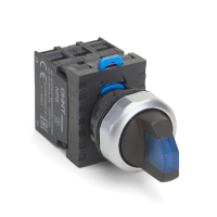 Переключатель 110-230 В, 3 положения, 2НО, IP65, синий Chint NP8-20XD/335