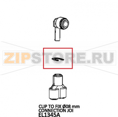 Clip to fix Ø08 mm connection Joi Unox XBC 605E Clip to fix Ø08 mm connection Joi Unox XBC 605EЗапчасть на деталировке под номером: 193Название запчасти на английском языке: Clip to fix Ø08 mm connection Joi Unox XBC 605E