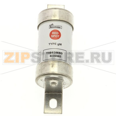 Предохранитель, 63 A, AC 660 В, DC 460 В, 80 кА, BS88/A3, 22x86 мм, gM, BS Eaton 63M100A 660V AC 