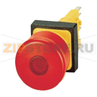 Кнопка аварийной остановки красная: 1 шт Eaton Q25LPV
