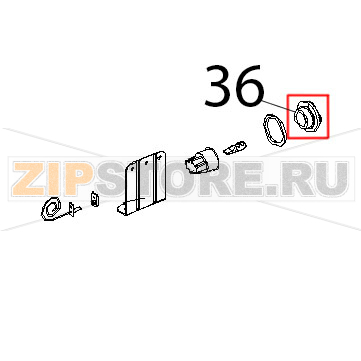 Vetro portalampada vapore borosilicato Unox XF 130 Vetro portalampada vapore borosilicato Unox XF 130Запчасть на деталировке под номером: 36