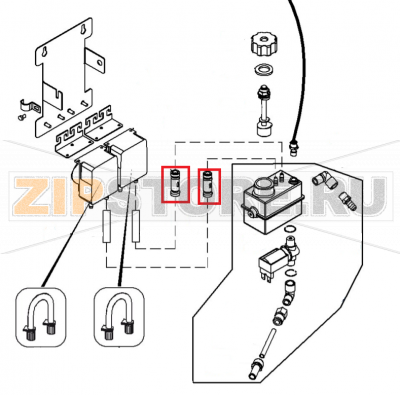 Safety valve Angelo Po FX101E3   Safety valve Angelo Po FX101E3Запчасть на 