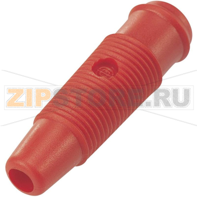 Гнездо лабораторное, Ø контакта: 4 мм, красное, 1 шт TRU Components TC-R8-107 
