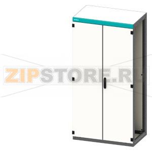 Панель управления SIVACON, Empty enclosure, without side panels, according to IEC 62208, IP55, H: 1800 mm, W: 1200 mm, T: 1000 mm Siemens 8MF1820-3BR5 