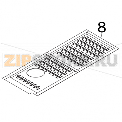 Filtro integrale conpleto DX (503) Elettrobar E51 Filtro integrale conpleto DX (503) Elettrobar E51Запчасть на деталировке под номером: 8