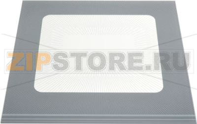 EXTERNAL GLASS OVEN DOOR 590x590 mm 
