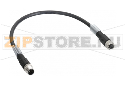 Кабель соединительный 2 м, 4 контакта, М12-B, прямой Schneider Electric TCSXCN1M1F2E 